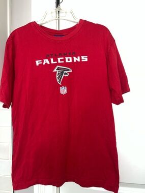 Reebok Atlanta Falcons NFL Red T-Shirt Youth XL